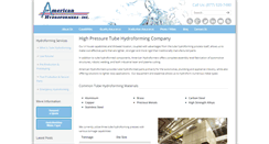 Desktop Screenshot of americanhydroformers.com